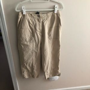 Tan Ralph Lauren Capris
